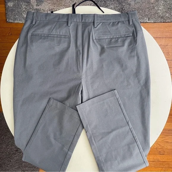 Ministry of Supply Men’s Kinetic Pant Gray 40x36 Tall New Tapered Fit